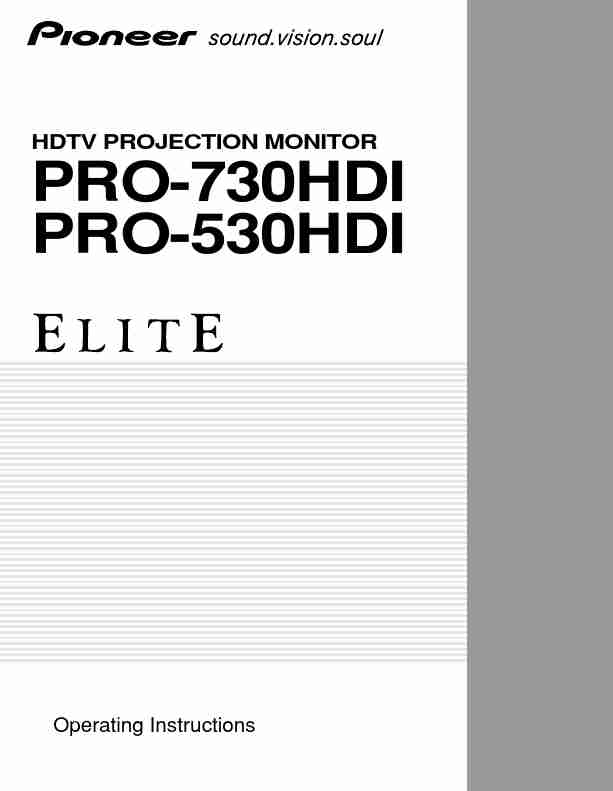 Pioneer Projection Television PRO-530HDI-page_pdf